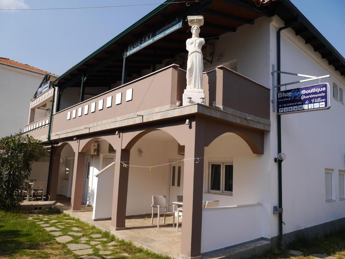 Blue Sky Apartments Skala Potamia  Dış mekan fotoğraf