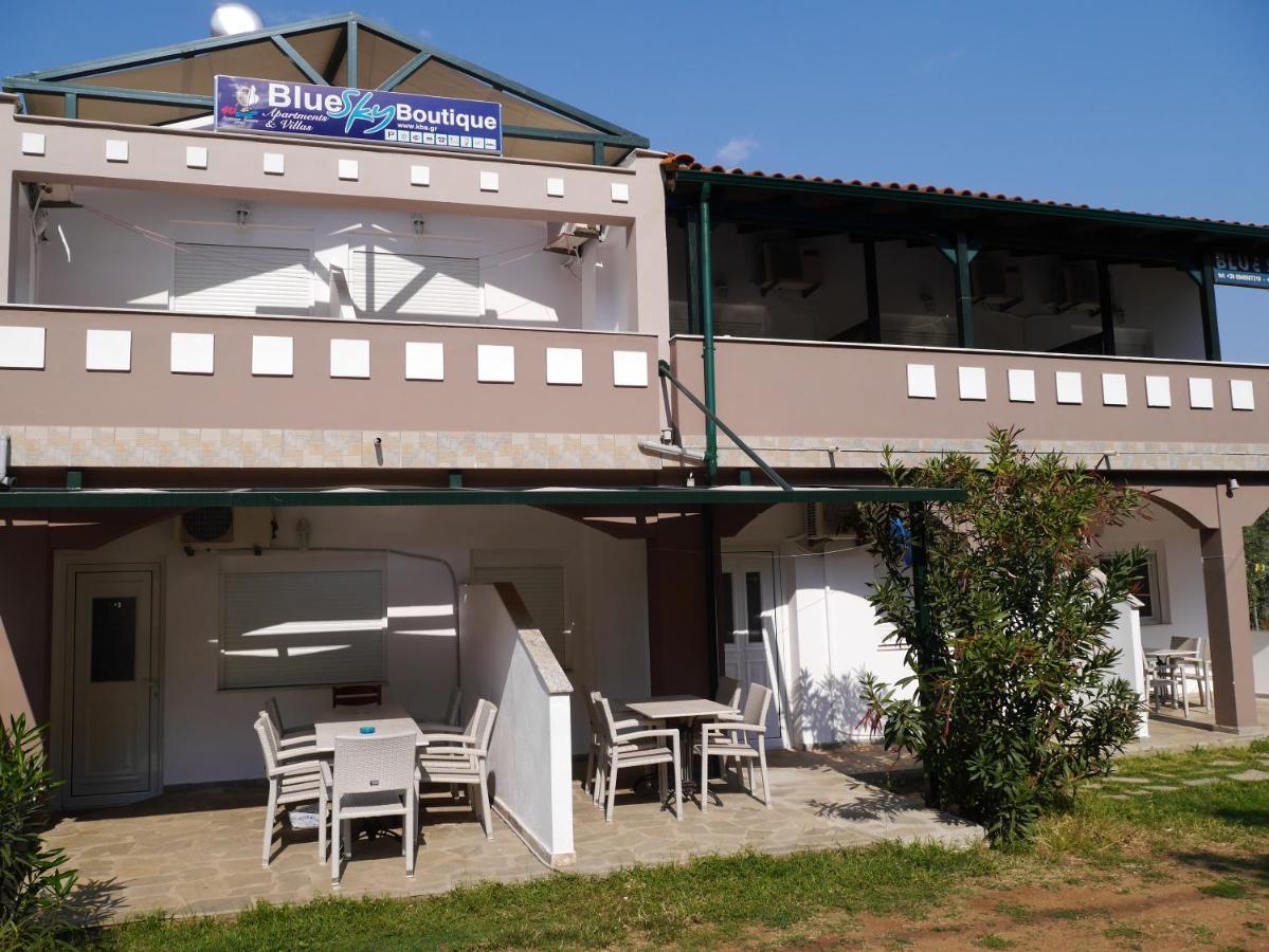 Blue Sky Apartments Skala Potamia  Dış mekan fotoğraf