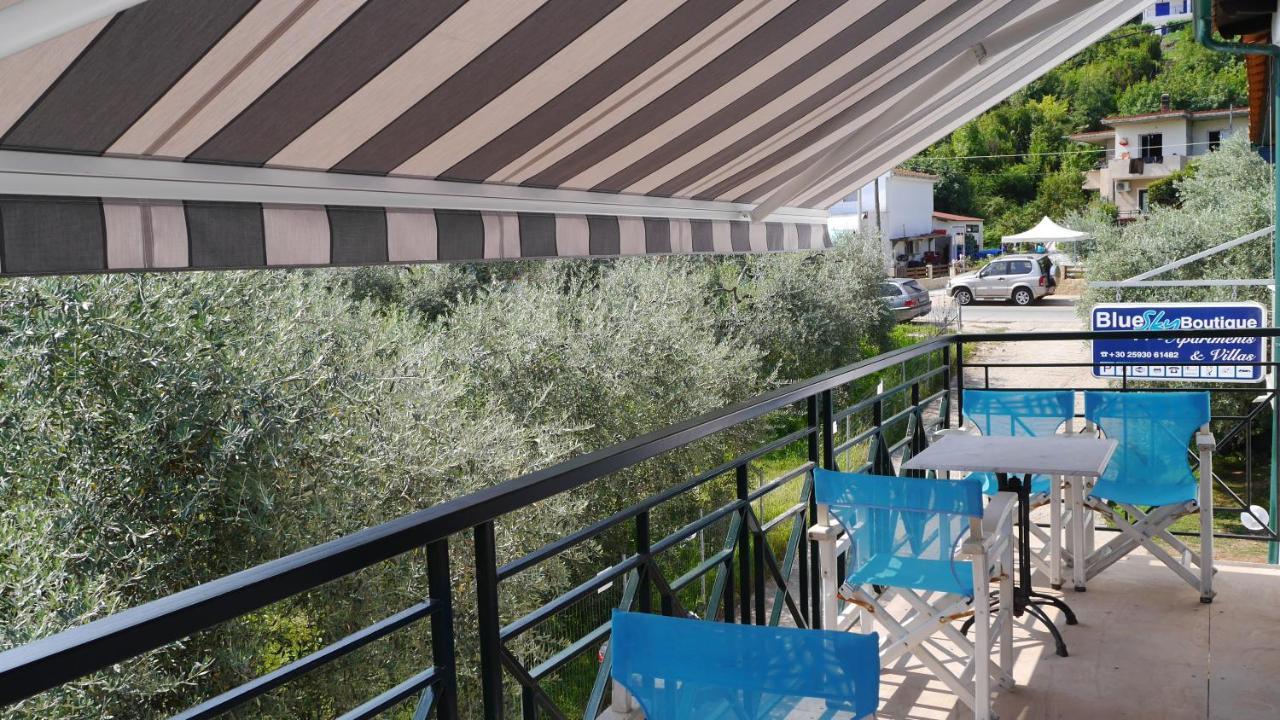 Blue Sky Apartments Skala Potamia  Dış mekan fotoğraf